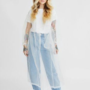 TIGRE ET TIGRE Jayme Organza Dress In Oat